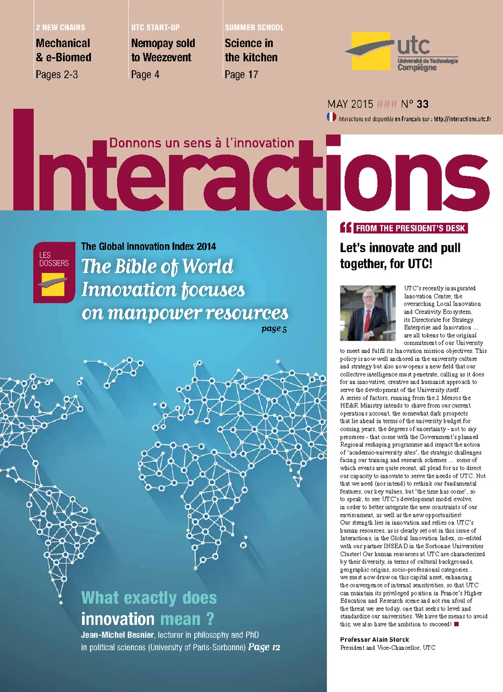UTC · Interactions n°33 — feature