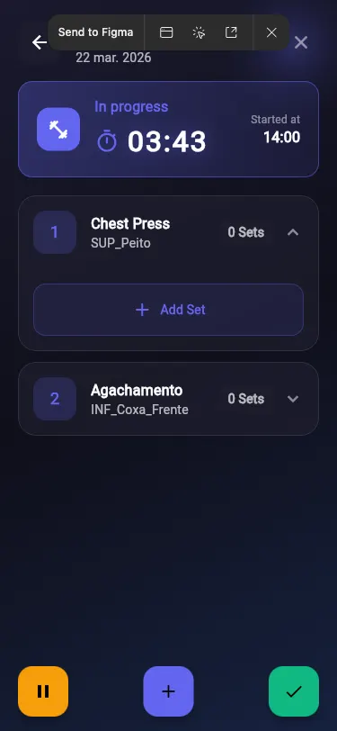 Gym App — 1